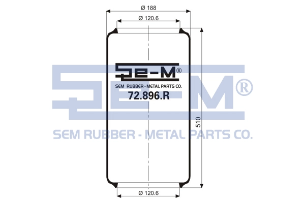 Bellow, air suspension